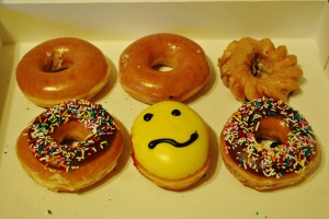 Disgruntled doughnut